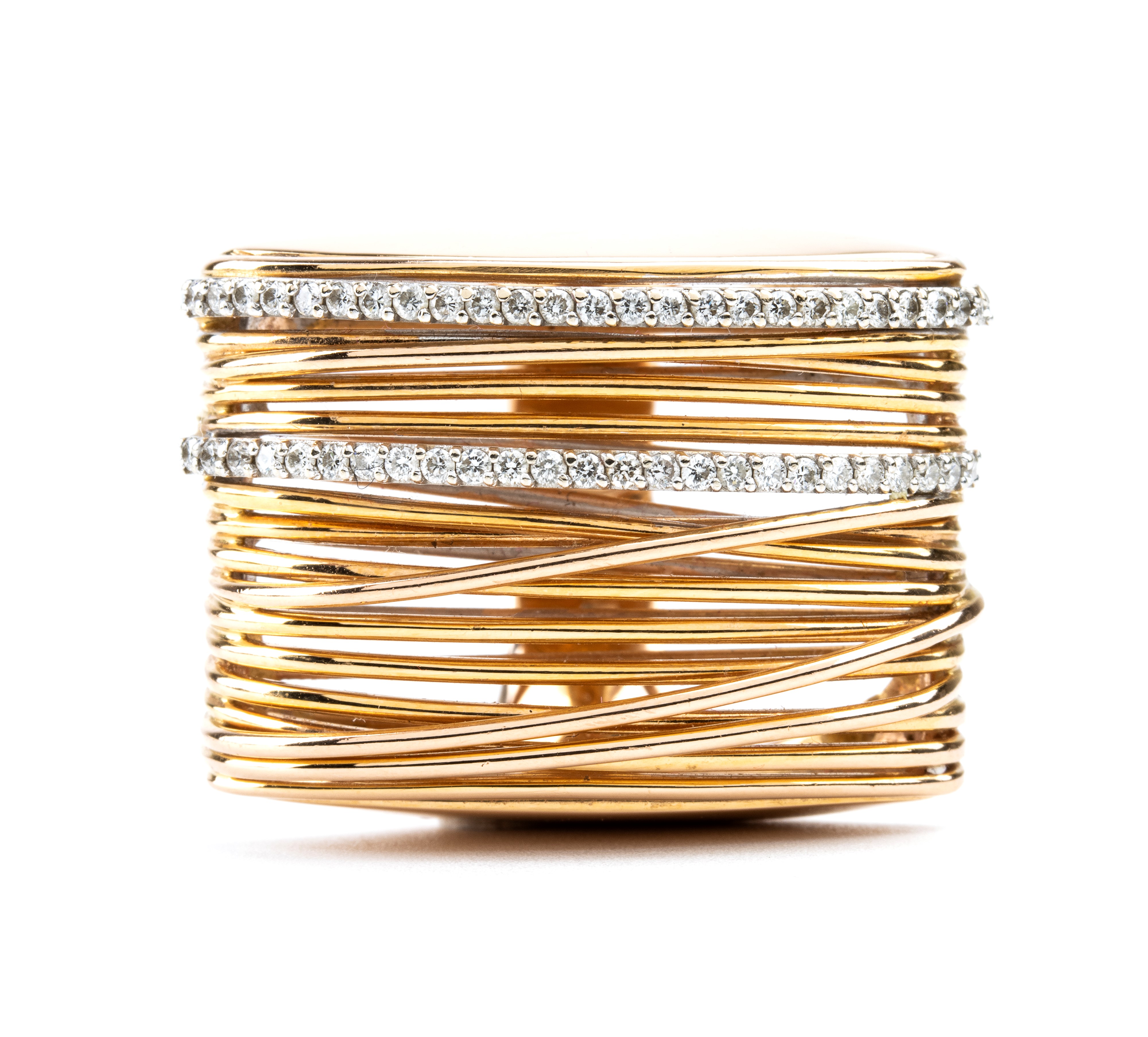 Anello in oro e diamanti