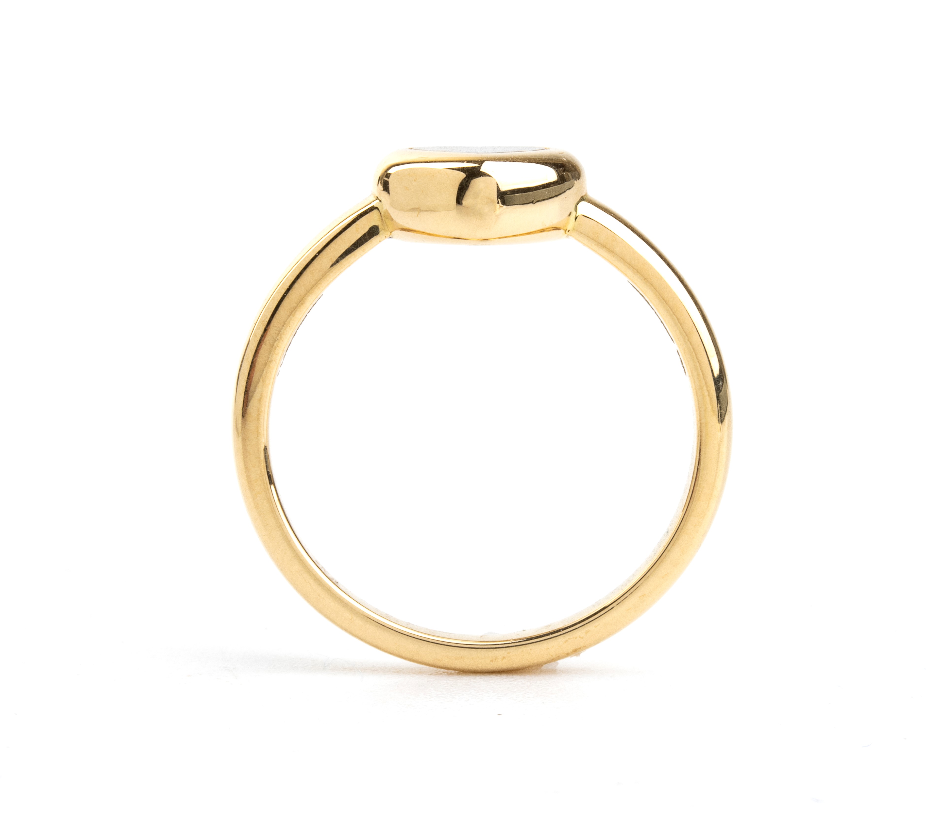 Collezione Happy Diamond: anello in oro con diamante