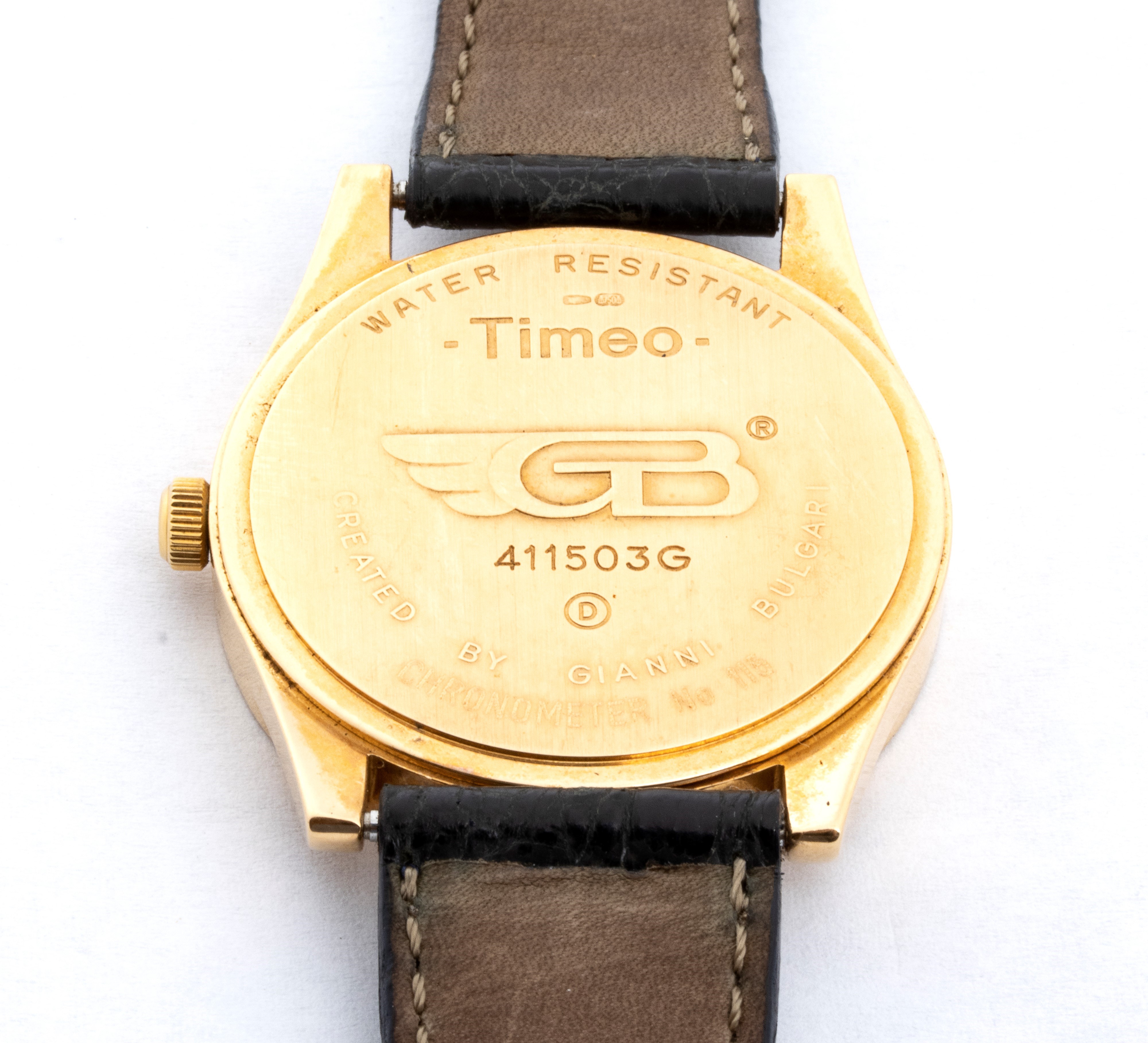 Gianni Bulgari - Timeo: Orologio da Polso in Oro 18k