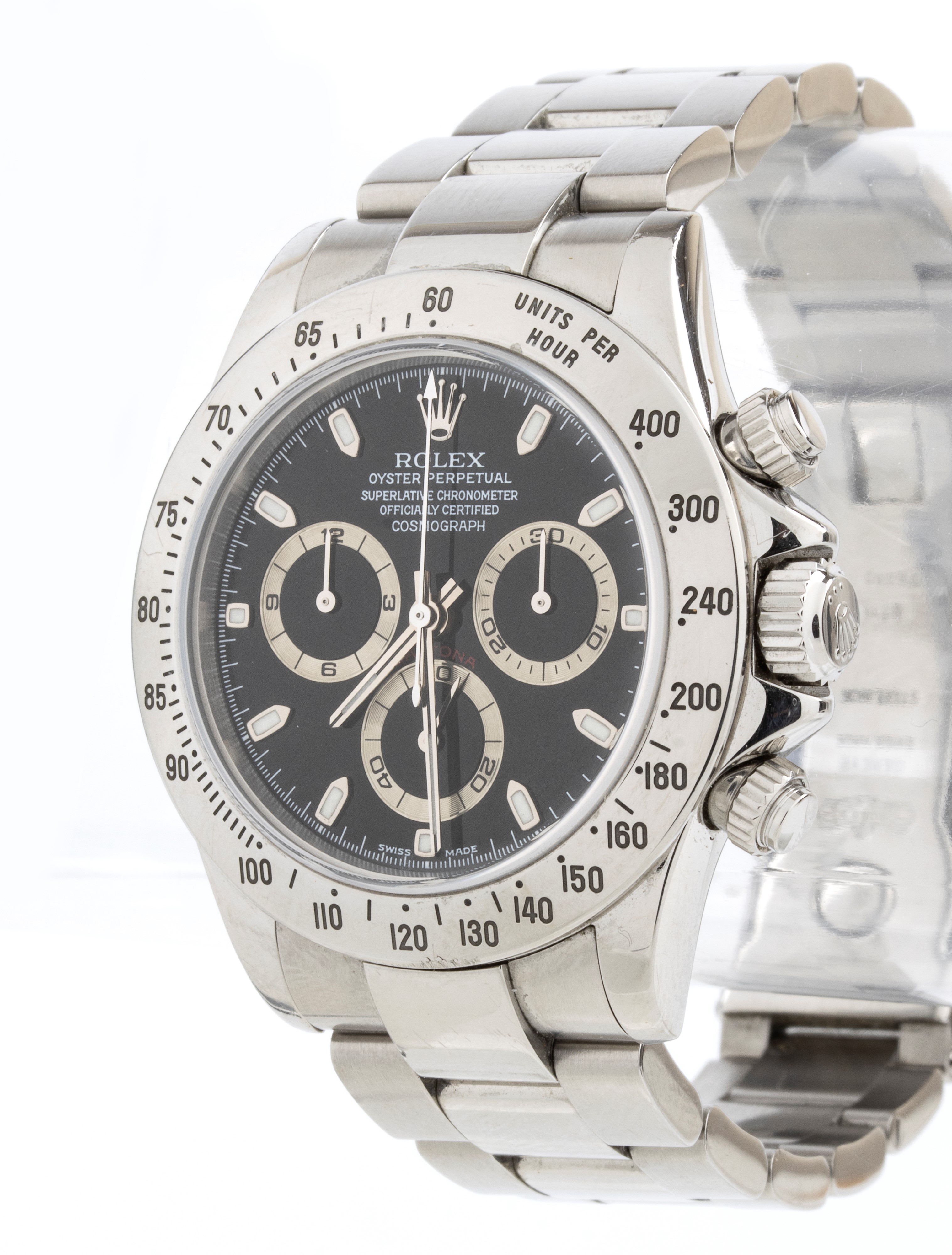 Cosmograph Daytona: orologio polso acciaio in acciaio ref. 116520 full set