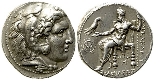 Seleukid Kings of Syria, Seleukos I Nikator (312-281 BC), Tetradrachm; AR (17,10 g; 26,5 mm)