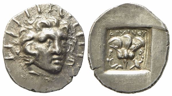 Islands off Karia, Rhodos (c. 170-150 BC), Hemidrachm; AR (1,38 g; 13,2 mm)