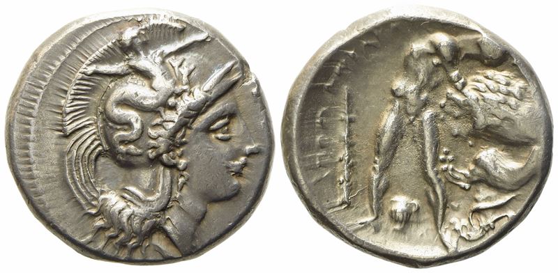 Lucania, Herakleia (C. 390-340 Bc), Stater; Ar (7,90 G; 21 MM)
