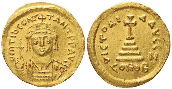 Tiberius II Constantine (578-582), Solidus; AV (4,49 g; 20,7 mm)