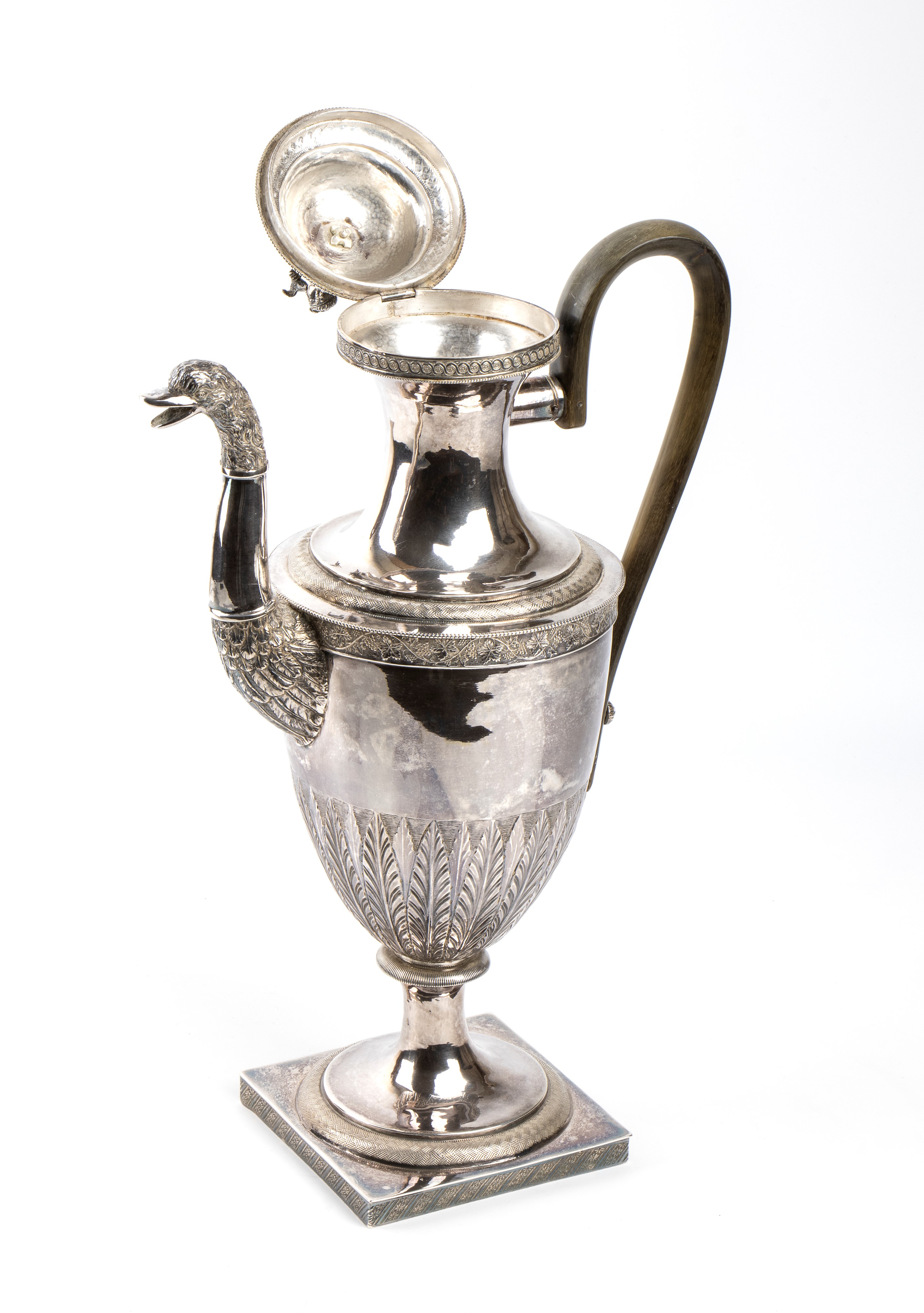 Caffettiera Stato Pontifico in argento