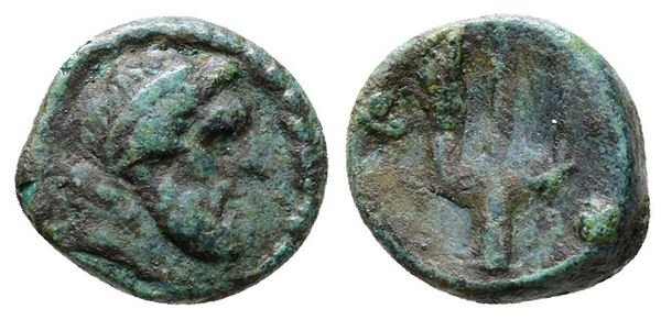 Islands of Sicily, Lipara, c. 2nd-early 1st century BC. Æ (11mm, 1.09g).  - Auction Greek, Roman and Byzantine Coins	 - Bertolami Fine Art - Prague