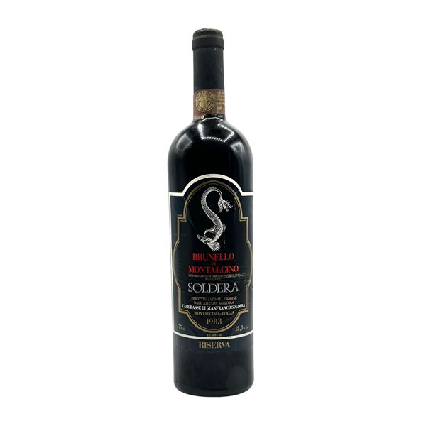 Case Basse di Gianfranco Soldera, Brunello di Montalcino Riserva 