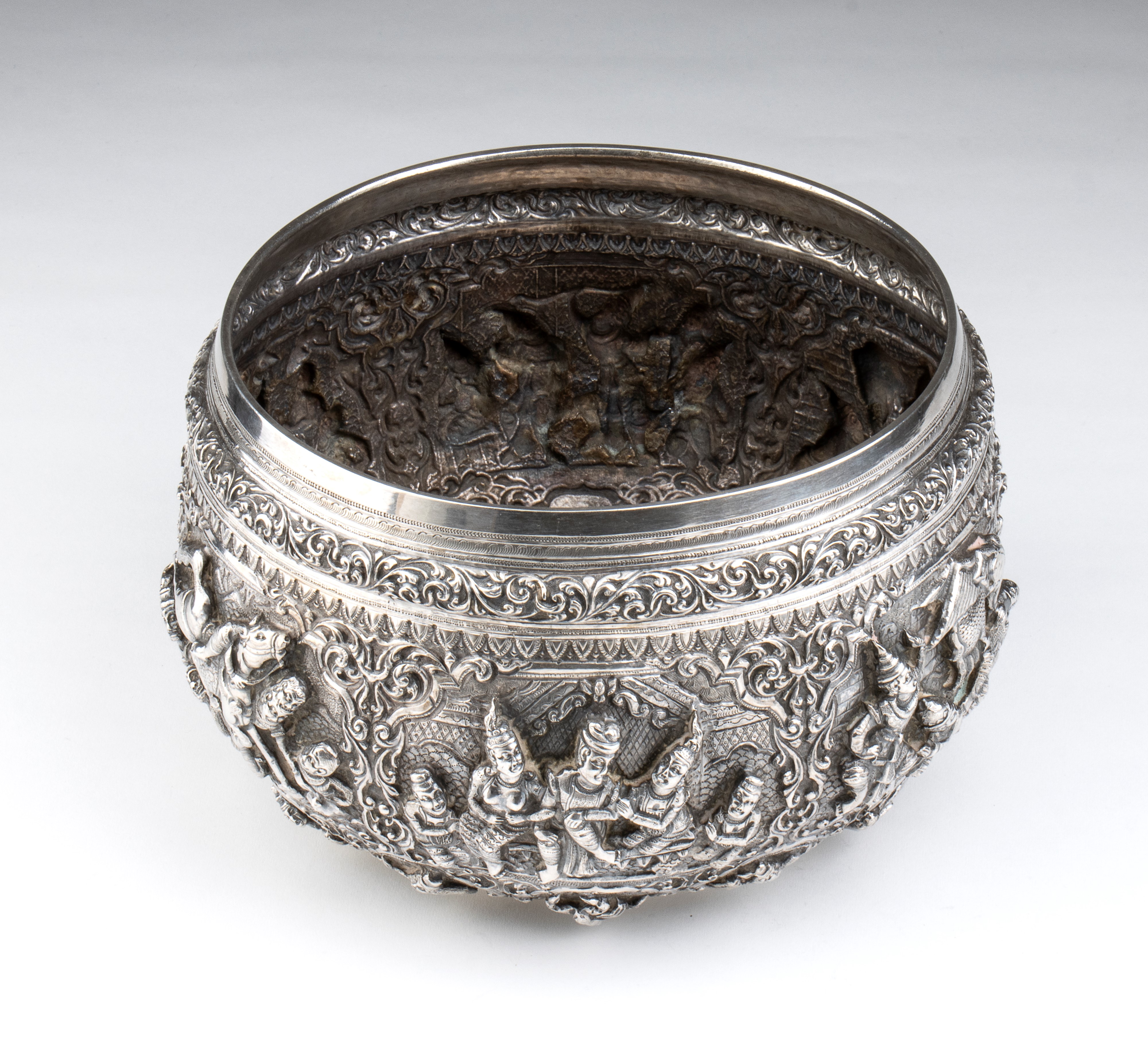 Ciotola Thabeik in argento