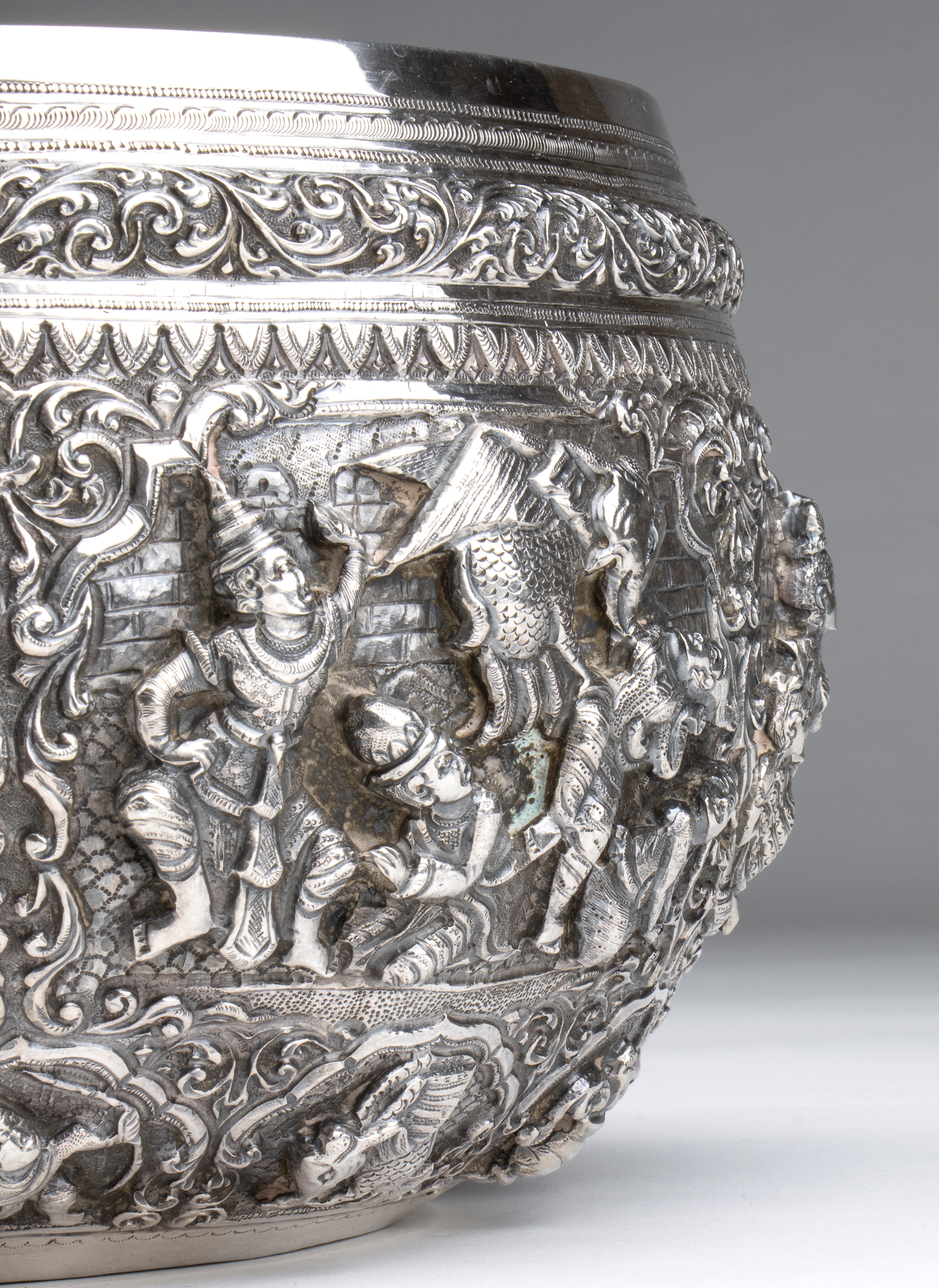 Ciotola Thabeik in argento