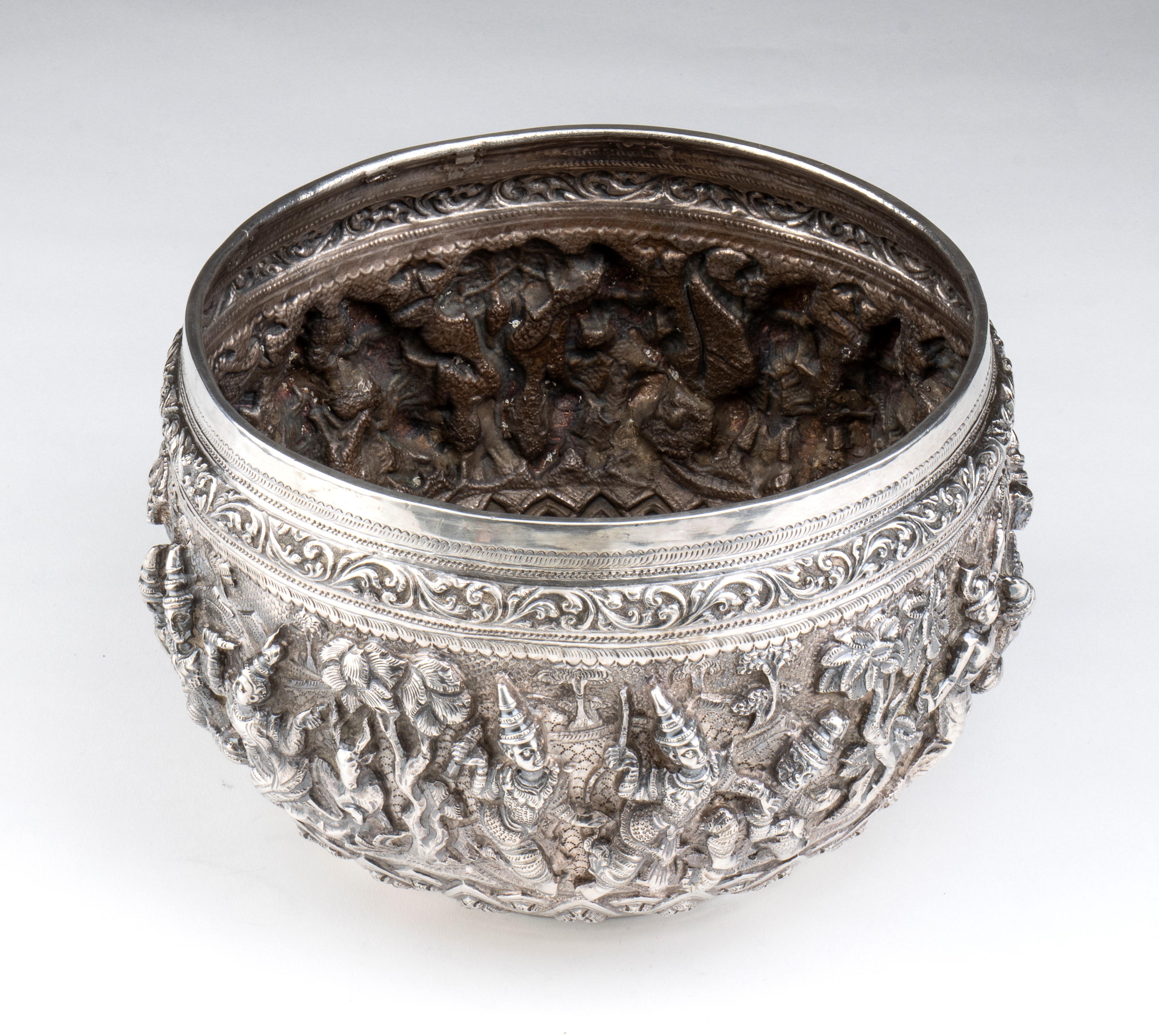 Ciotola Thabeik in argento