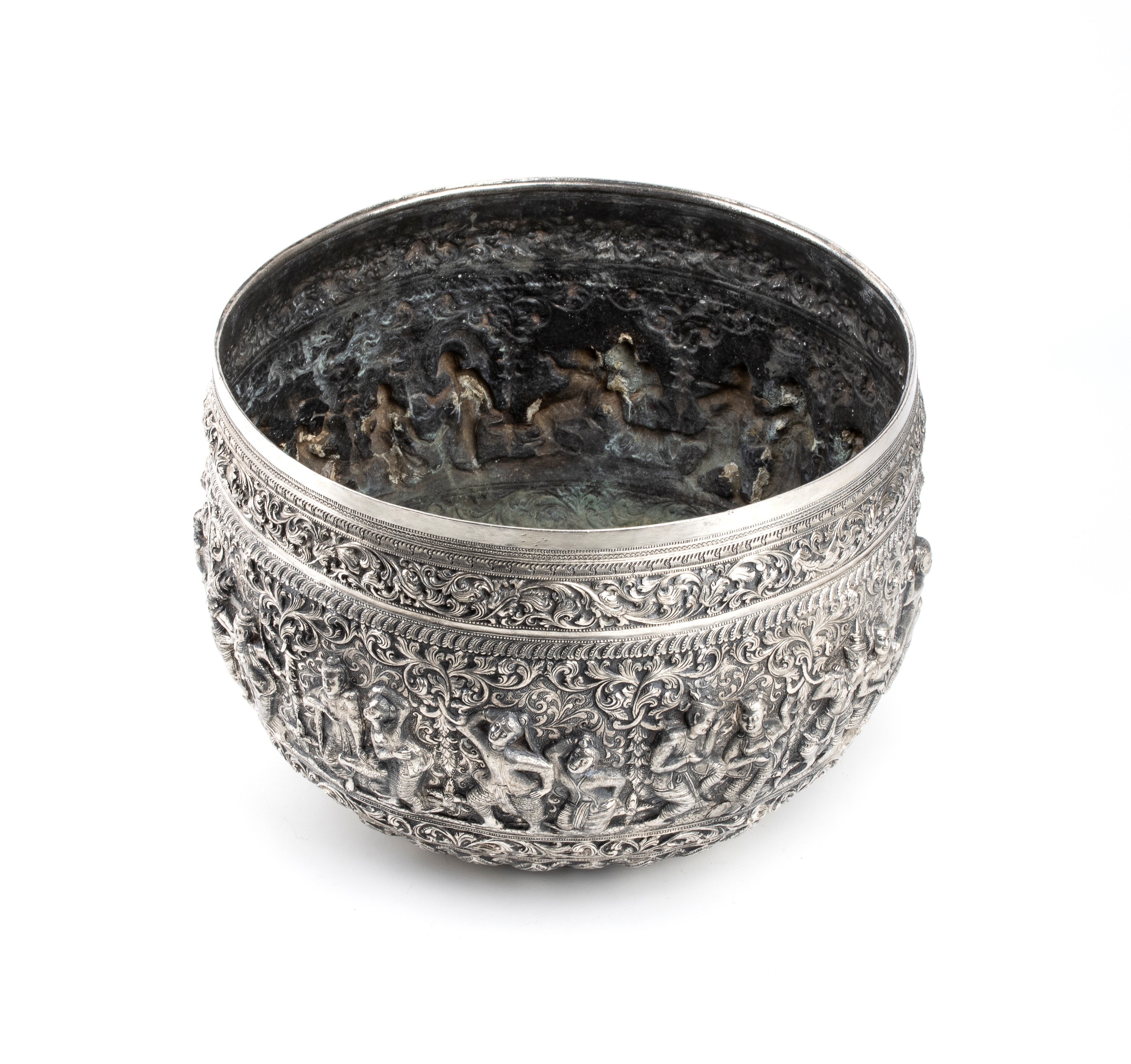 Ciotola Thabeik in argento