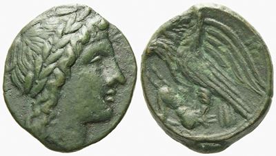 Sicily, Akragas, Time Of Phintias (287-279 Bc), Æ (6,54 G; 22 MM)