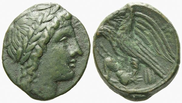 Sicily, Akragas, Time of Phintias (287-279 BC), Æ (6,54 g; 22 mm)