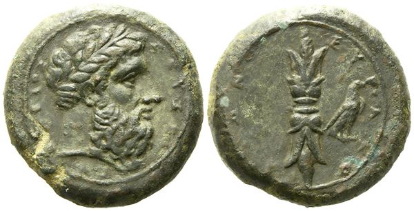 Sicily, Syracuse, Time of Timoleon and the Third Democracy (344-317 BC), Æ (16,05 g; 24,4 mm)