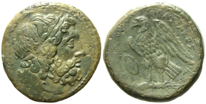 Ptolemaic Kings of Egypt, Ptolemy II Philadelphos (285-246 BC), Obol; Æ (17,40 g; 28 mm)