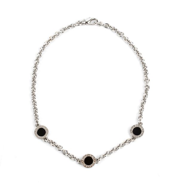 BULGARI - BVLGARI BVLGARI Collection: gold necklace with onyx