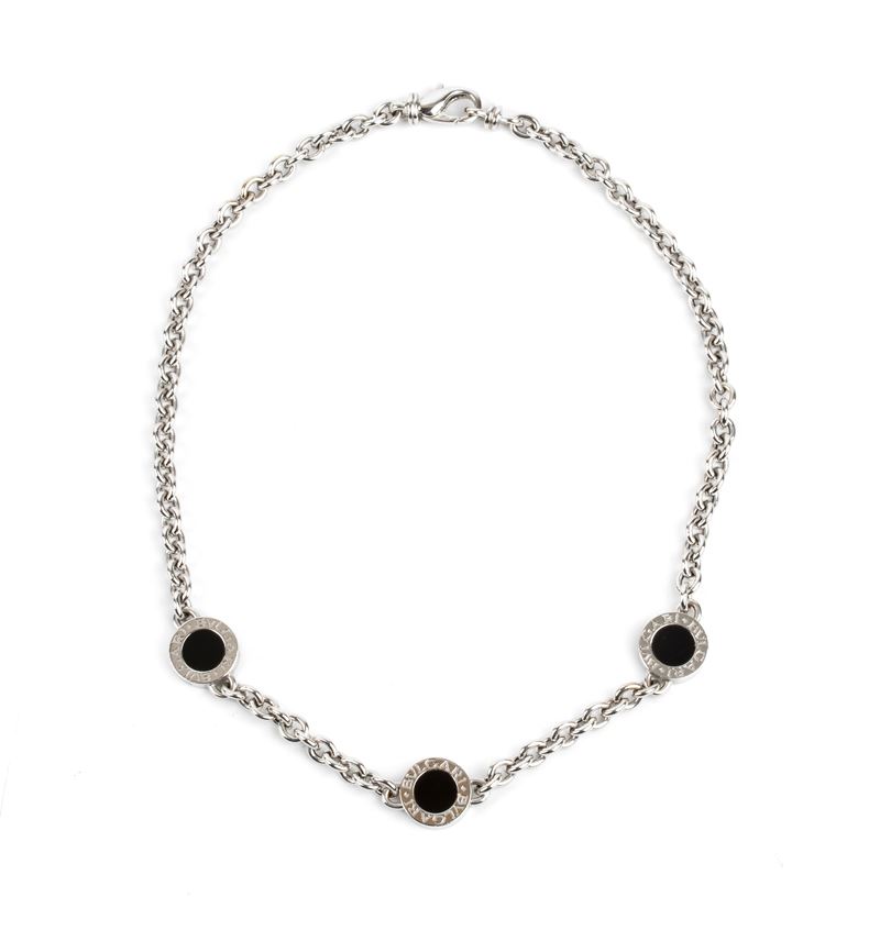 Collezione BVLGARI BVLGARI: girocollo in oro onice