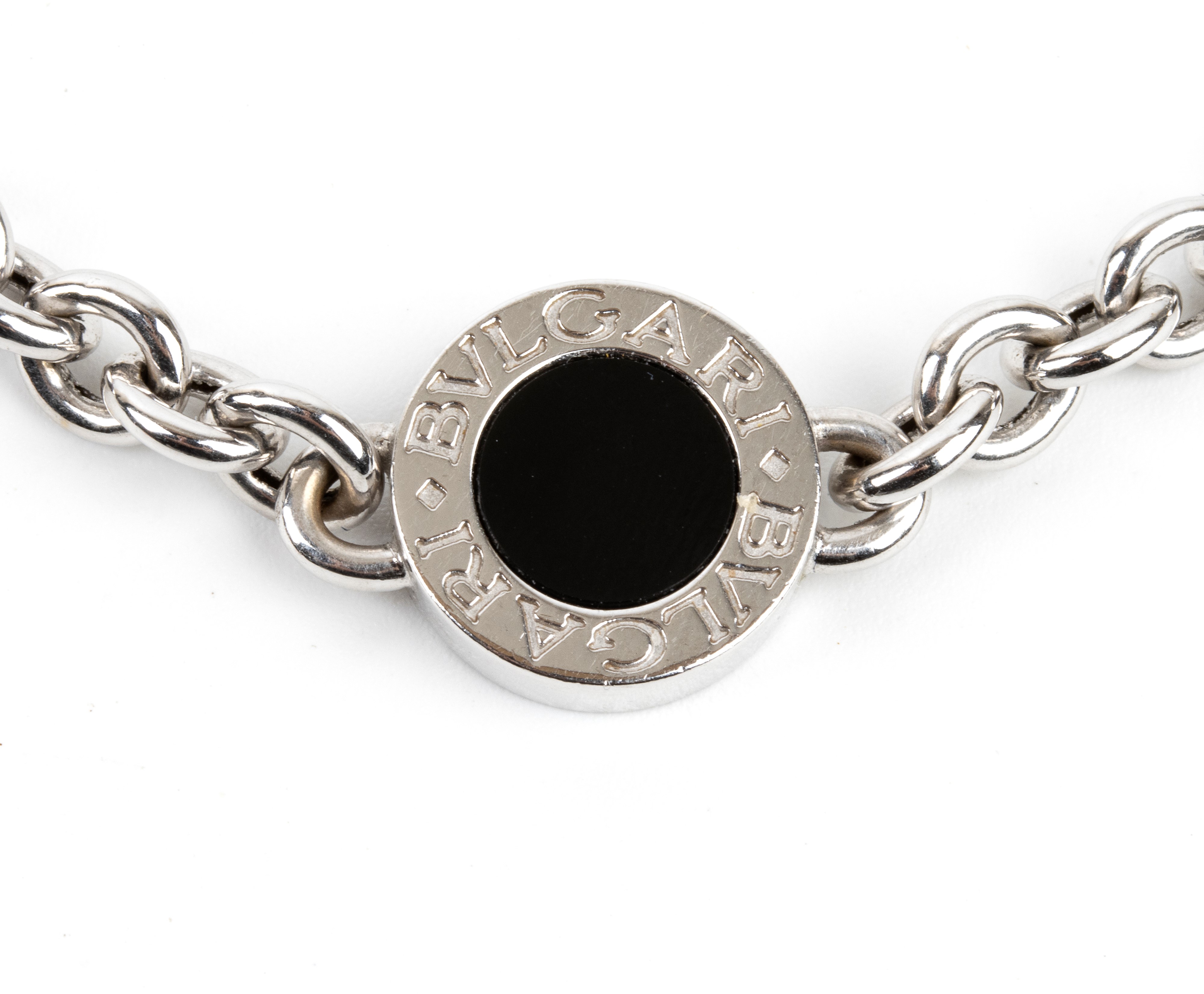 Collezione BVLGARI BVLGARI: girocollo in oro onice