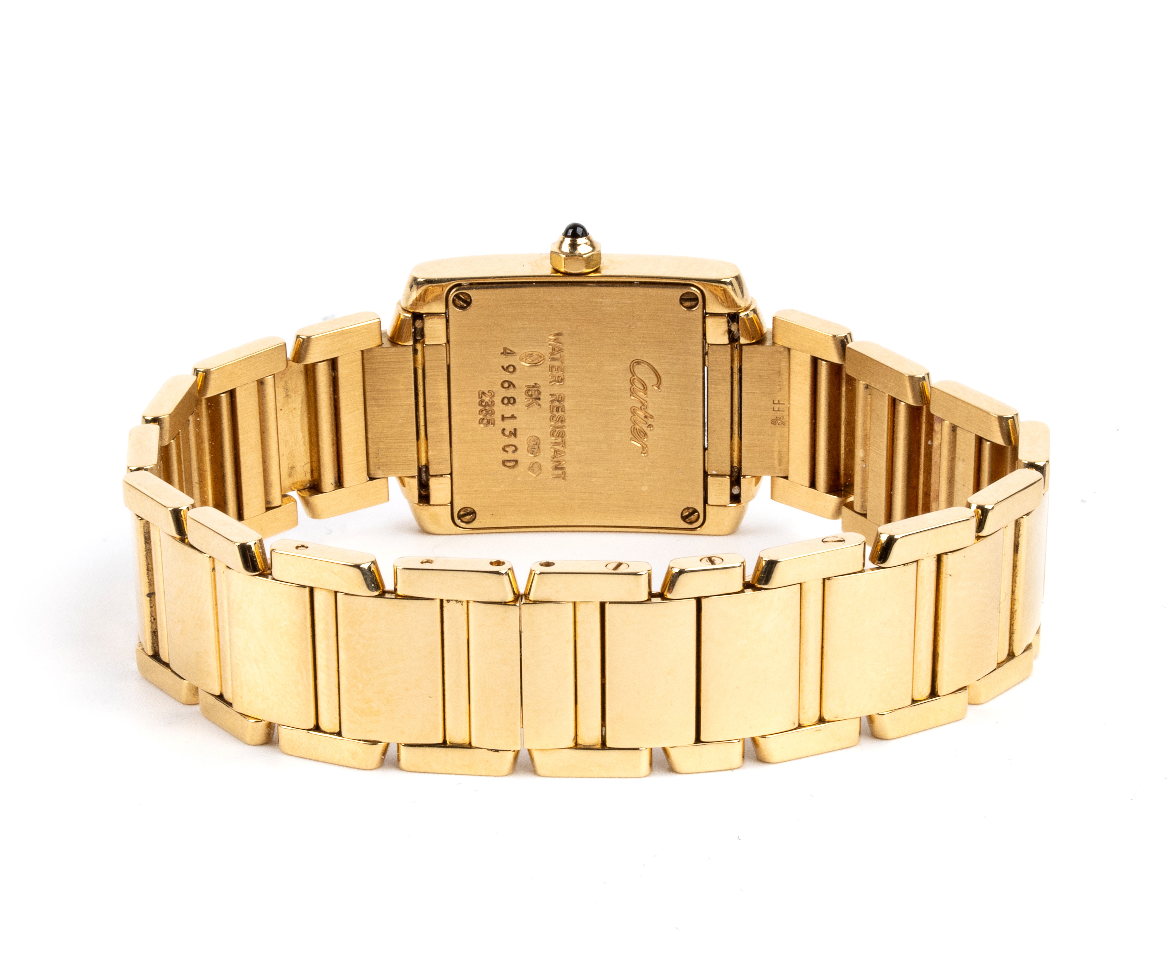 Tank: orologio da polso in oro ref. 2385