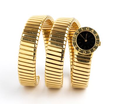 Orologio Tubogas da Polso da Donna in Oro