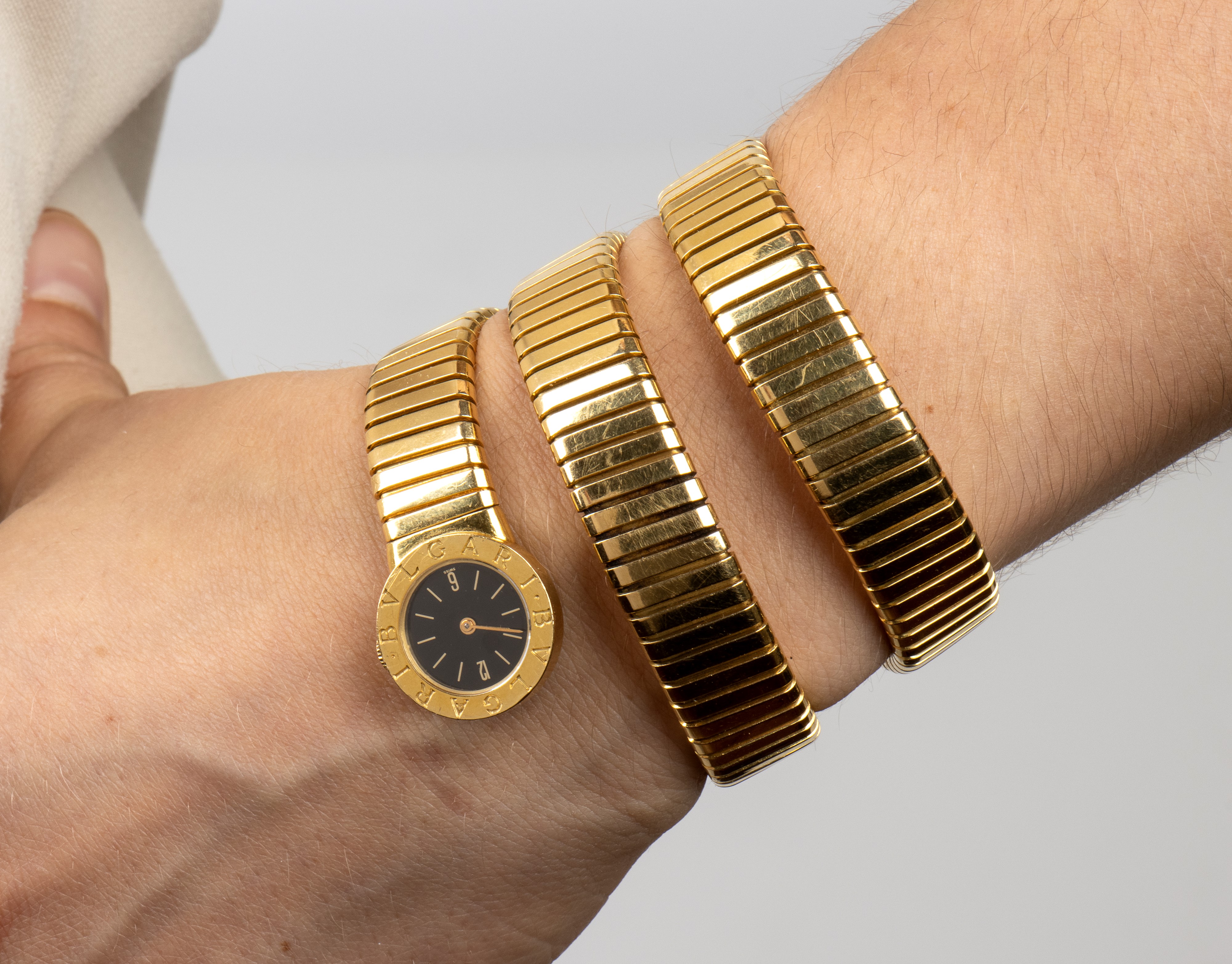 Bulgari - Orologio Tubogas da Polso da Donna in Oro