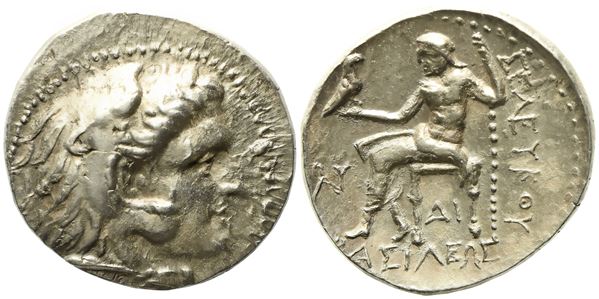 Seleukid Kings of Syria, Seleukos I Nikator (312-281 BC), Tetradrachm; AR (16,90 g; 28 mm)