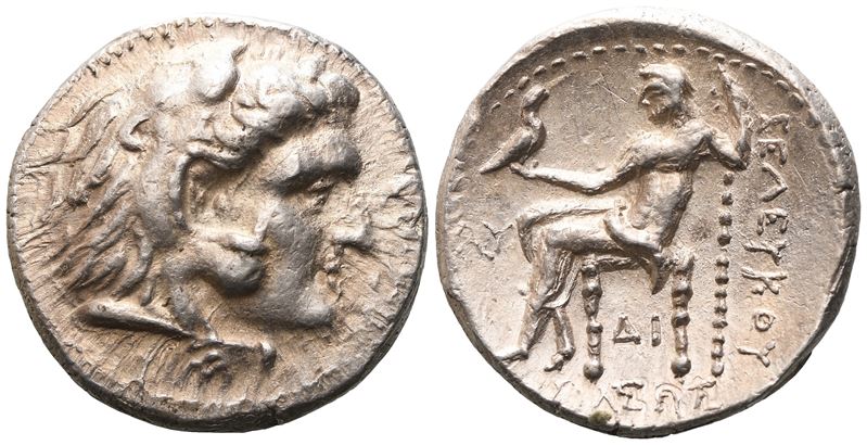 Seleukid Kings of Syria, Seleukos I Nikator (312-281 BC), Tetradrachm; AR (17,15 g; 27 mm)