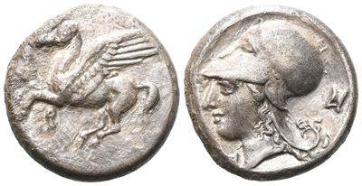 Corinth, C. 375-300 Bc. Ar Stater (20 MM, 8.49 G).