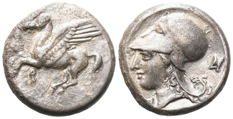 Corinth, C. 375-300 Bc. Ar Stater (20 MM, 8.49 G).