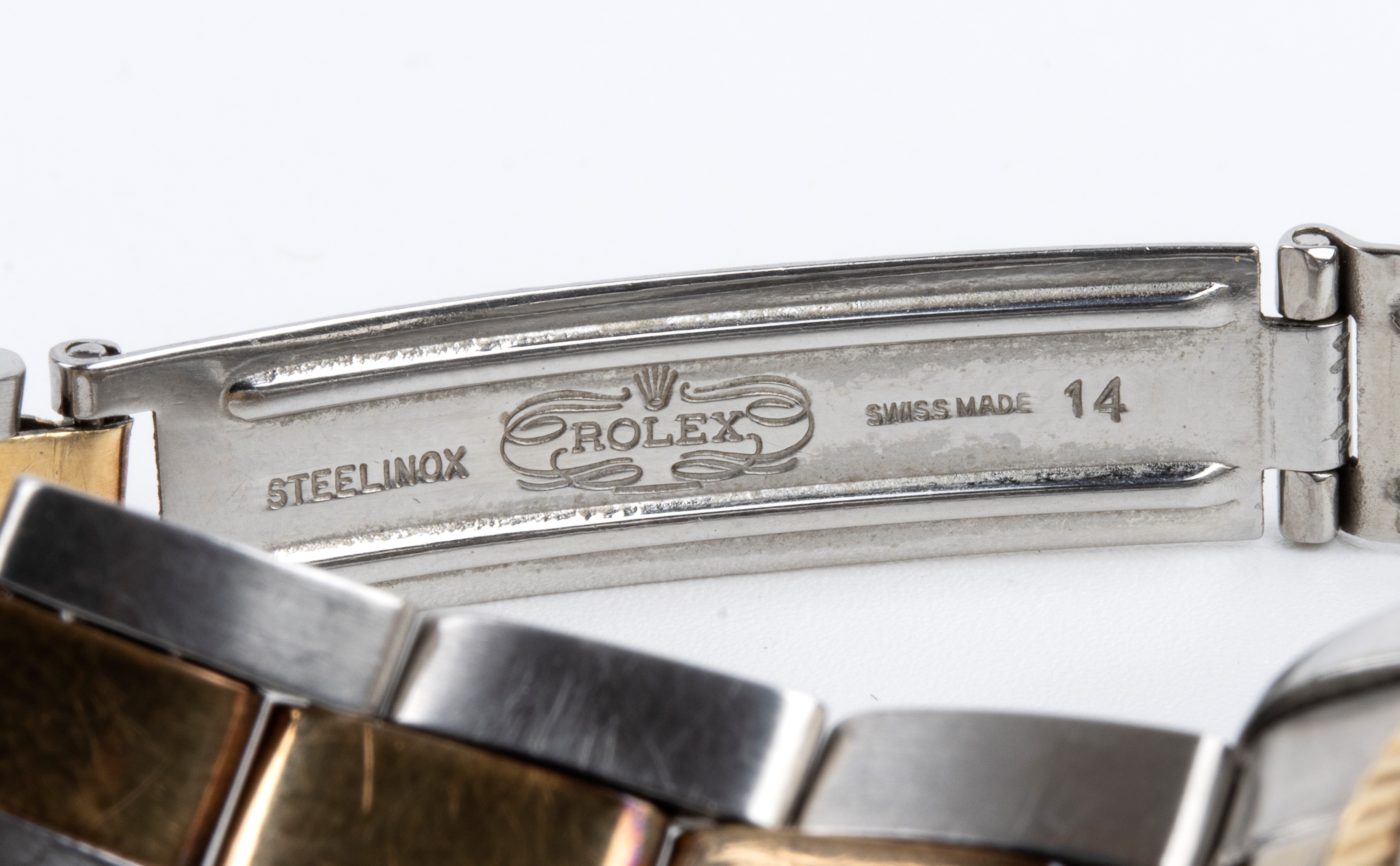 Oyster Perpetual Lady: orologio da polso in acciaio e oro