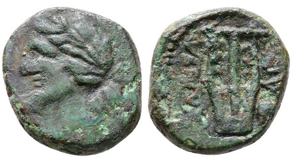 Sicily, Alaisa Archonidea, 2nd century BC. Æ (16mm, 3.70g).
