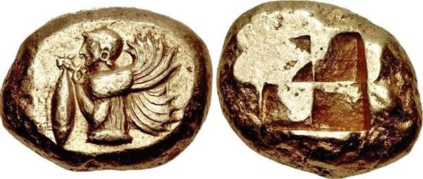 Mysia, Kyzikos (c.ca 550-450 BC), Stater; EL (16,22 g; 20 mm)