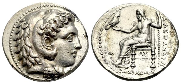 Kings of Macedon, Alexander III 'the Great' (336-323 BC), Tetradrachm; AR (17,13 g; 27,7 mm)