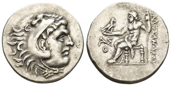 Kings of Macedon, Alexander III 'the Great' (336-323 BC), Tetradrachm; AR (16,70 g; 32,1 mm)