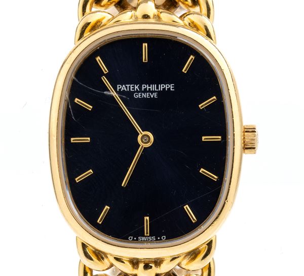 PATEK PHILIPPE - Ellipse: gold man wristwatch