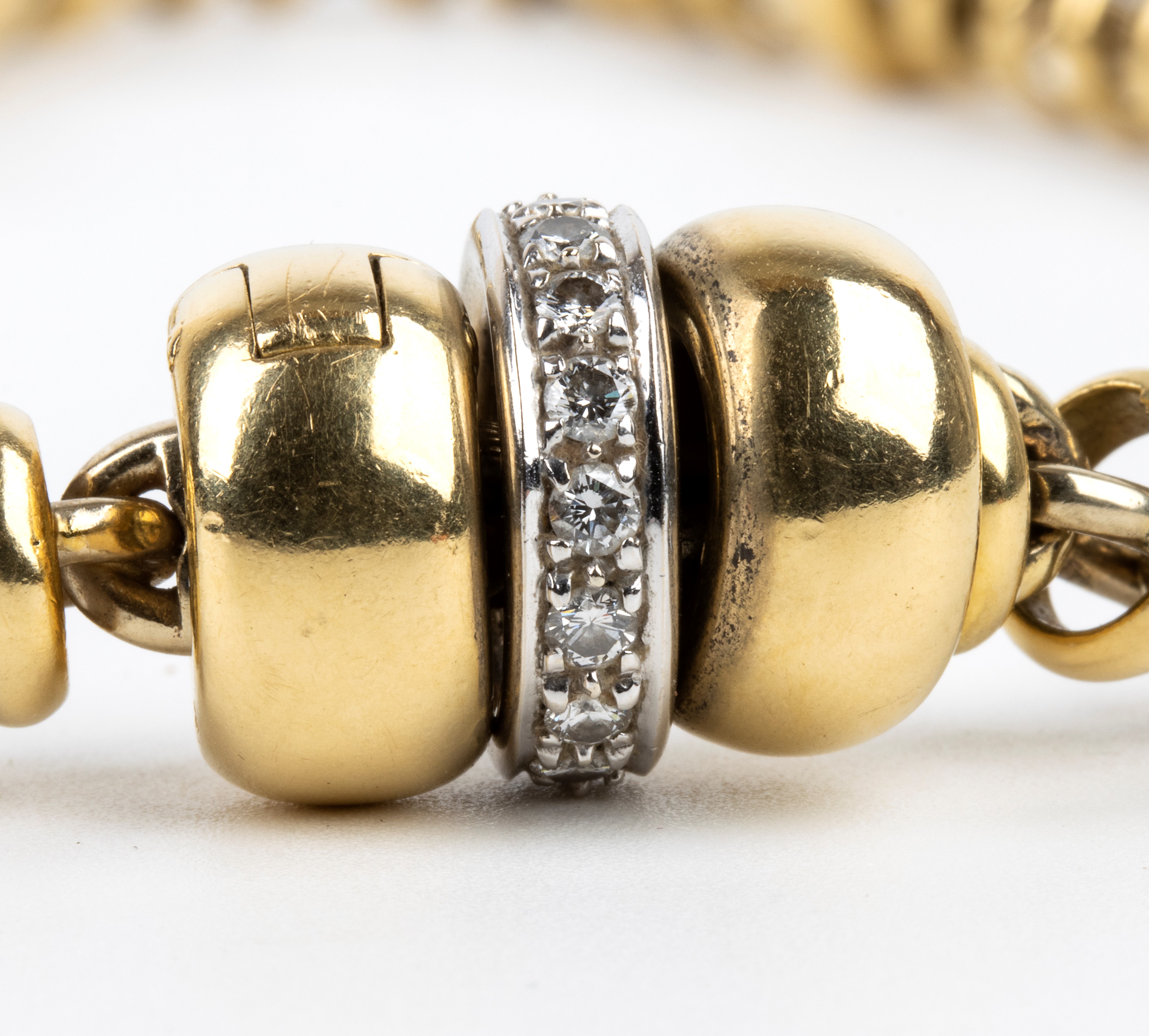 Girocollo in oro e diamanti