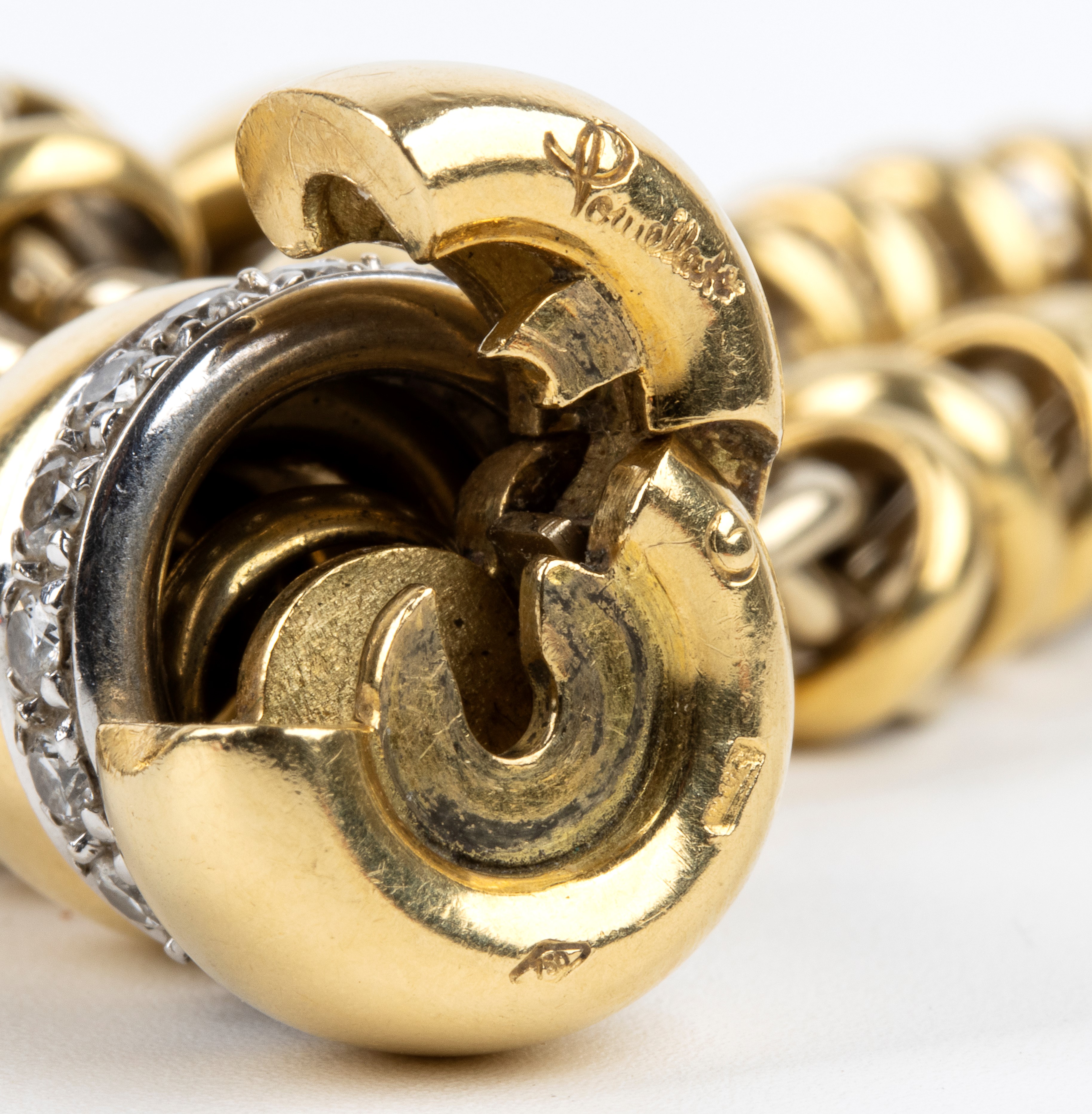 Girocollo in oro e diamanti