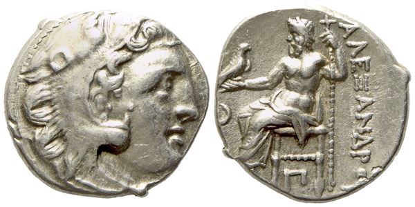 Kings of Macedon, Alexander III 'the Great' (336-323 BC), Drachm; AR (4,20 g; 16,8 mm)