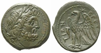 Bruttum, Brettii (C. 214-211 Bc), Æ (8,75 G; 23 MM)