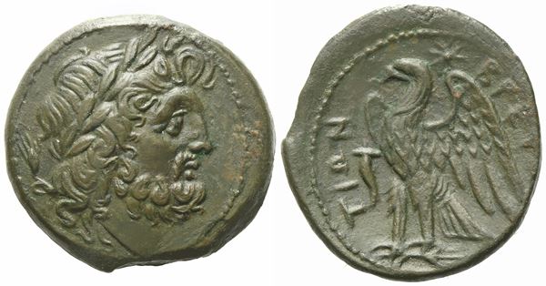 Bruttum, Brettii (c. 214-211 BC), Æ (8,75 g; 23 mm)