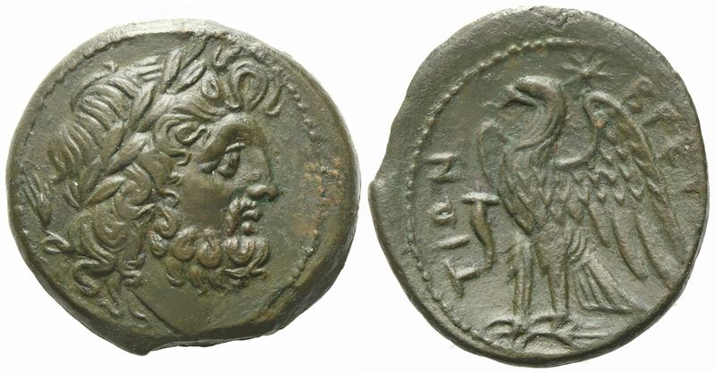 Bruttum, Brettii (C. 214-211 Bc), Æ (8,75 G; 23 MM)