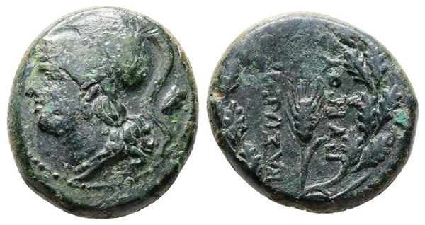 Sicily, Syracuse. Pyrrhos (278-276 BC). Æ (18mm, 5.22g).  - Auction Greek, Roman and Byzantine Coins	 - Bertolami Fine Art - Prague