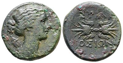 Sicily, Syracuse. Agathokles (317-289 Bc). Æ Litra (22mm, 8.32g)