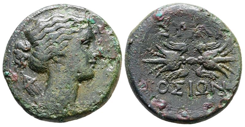 Sicily, Syracuse. Agathokles (317-289 Bc). Æ Litra (22mm, 8.32g)