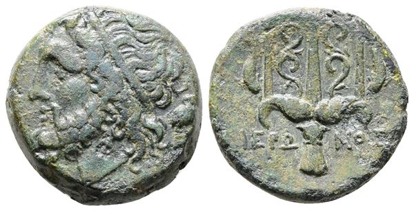 Sicily, Syracuse. Hieron II (275-215 BC). Æ (19mm, 7.48g).