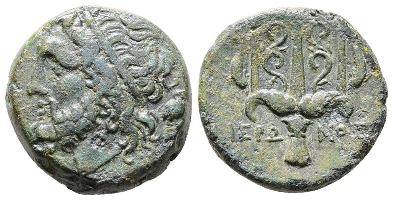 Sicily, Syracuse. Hieron II (275-215 Bc). Æ (19mm, 7.48g).