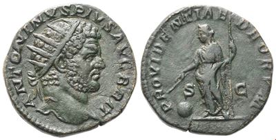 Caracalla (198-217), Dupondius, Rome, 213; Æ (9,06 G; 23,4 MM; 12 H)