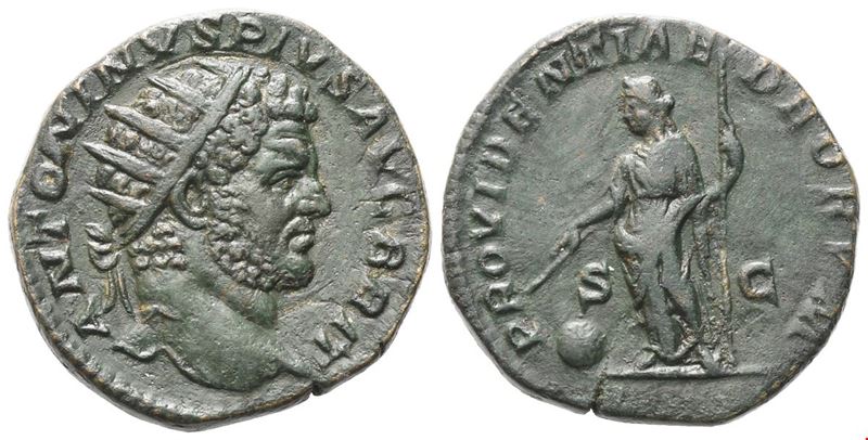Caracalla (198-217), Dupondius, Rome, 213; Æ (9,06 G; 23,4 MM; 12 H)