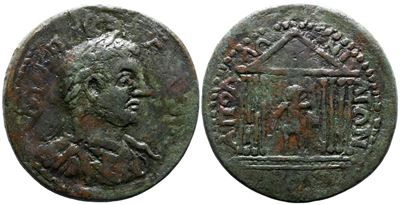 Gallienus (253-268). Pisidia, Apollonia-mordiaeum. Æ