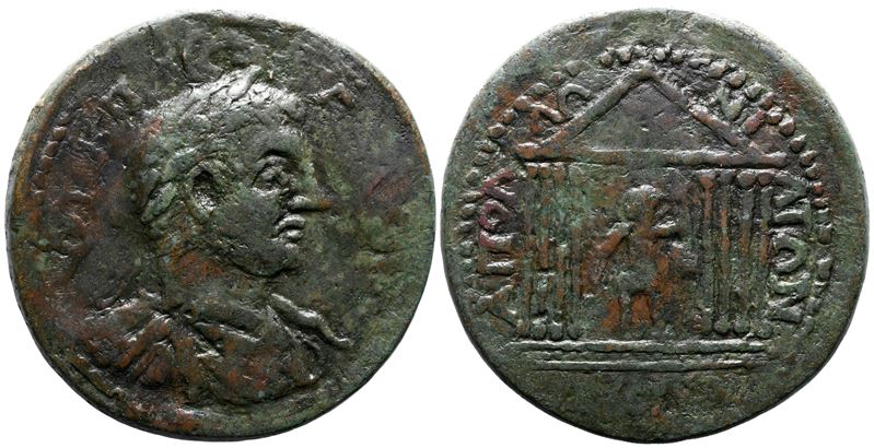 Gallienus (253-268). Pisidia, Apollonia-mordiaeum. Æ